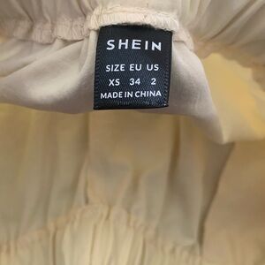 SHEIN Light Beige Pants (Straight leg)